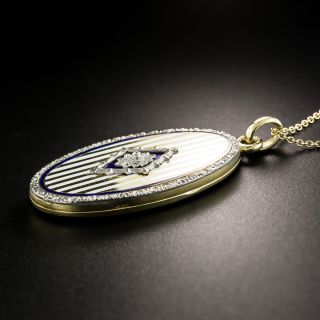 Edwardian Enamel Locket