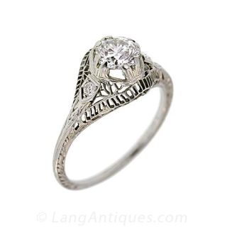 Edwardian Engagement Ring