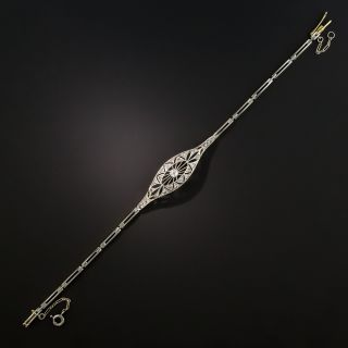 Edwardian Filigree Diamond Bracelet