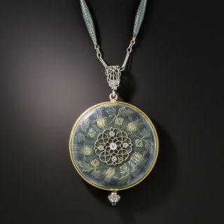 Edwardian Longines Pendant Watch Necklace - 1