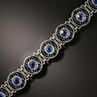 Edwardian Montana Sapphire Bracelet - 3
