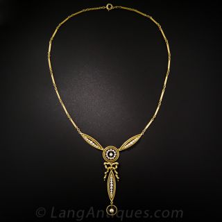 Edwardian Pearl Necklace