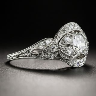 Edwardian Platinum and Diamond Ring
