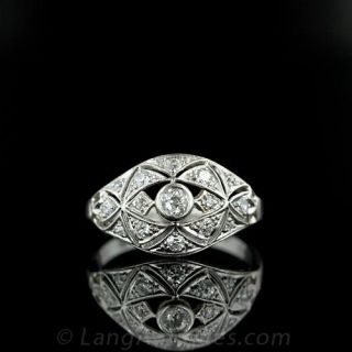 Edwardian Diamond Dinner Ring
Edwardian Jewelry