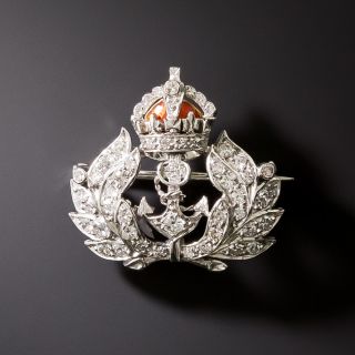 Edwardian Royal Navy Sweetheart Pin - 2
