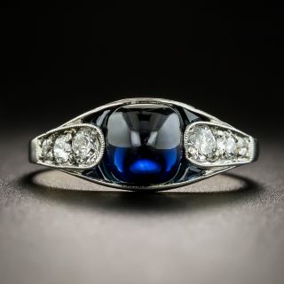 Edwardian Sapphire and Diamond Ring - 2