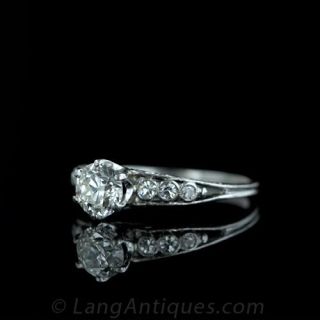 Edwardian Solitaire Diamond Ring
