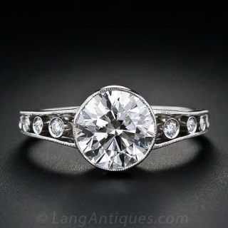 Edwardian Diamond Engagement Ring 