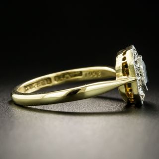 Edwardian Style .80 Carat Sapphire and Diamond Ring