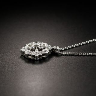 Edwardian-Style Diamond Pendant