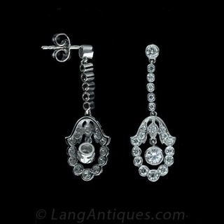 Edwardian Style Drop Earrings