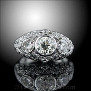 Edwardian Diamond Engagement Ring