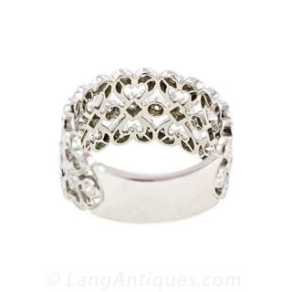 Edwardian Styled Diamond Band
