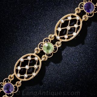 Edwardian Suffragette Bracelet