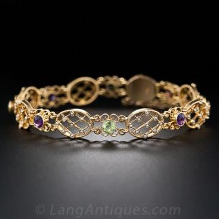 Edwardian Suffragette Bracelet
