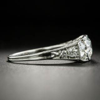 Edwardian Three-Stone Diamond Ring - GIA