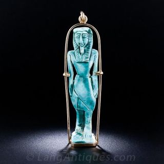 Egyption Statuette Pendant