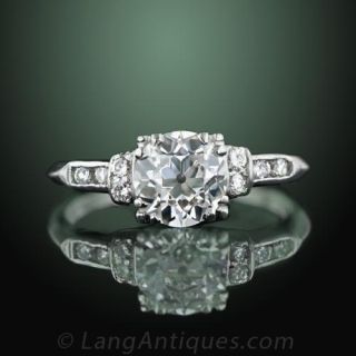 Art Deco Diamond Engagement Ring 
Art Deco Jewelry 