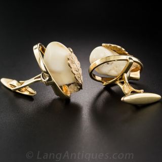 Elk's Tooth Cufflinks
