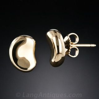 Elsa Peretti for Tiffany & Co Classic Bean Earrings
