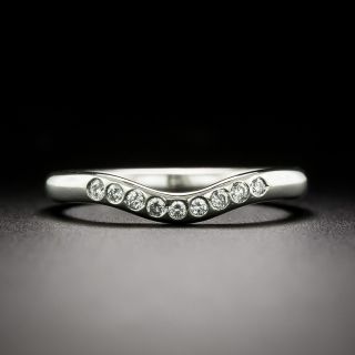 Elsa Peretti for Tiffany & Co. Contoured Diamond Wedding Band - 2