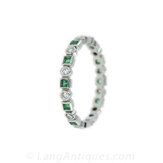 Emerald and Diamond Band