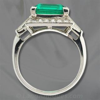 Emerald & Diamond Ring