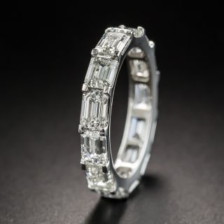Emerald-Cut Diamond Eternity Band - 5.20 Carats - 1