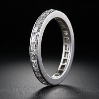 Emerald Cut Diamond Eternity Band