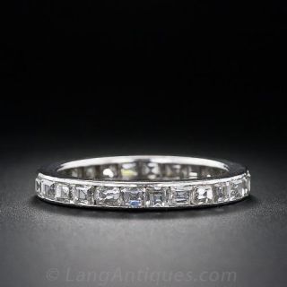 Emerald Cut Diamond Eternity Band