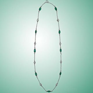 Emerald & Diamond Chain