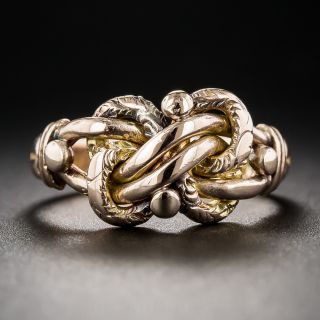 English 9K Gold Knot Band