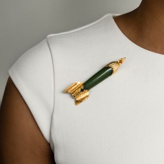 English Antique Dart Pin