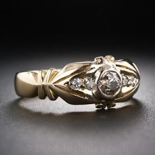 English Antique Diamond Ring