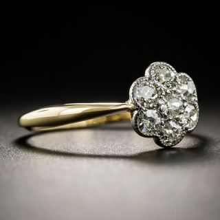 English Edwardian Diamond Cluster Ring