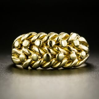 English Knot Keeper Ring - 1916 - 2