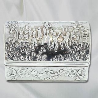 English Silver Box