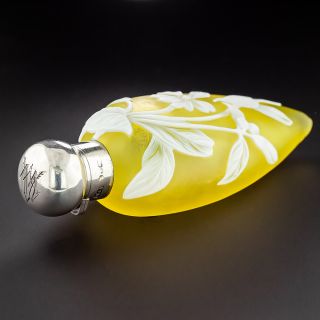 English Silver Perfume Bottle, c.1896 - 1