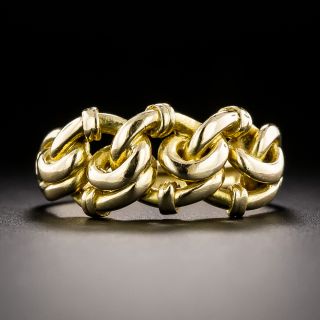 English Victorian 18K Gold Love Knot Ring, Circa 1904 - 3