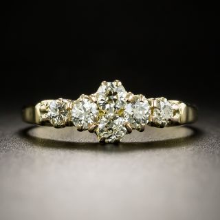 English Victorian Diamond Band Ring - 4