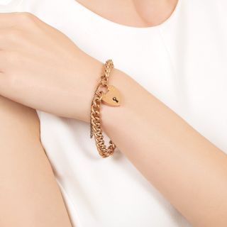 English Victorian Gate Bracelet, Circa 1907