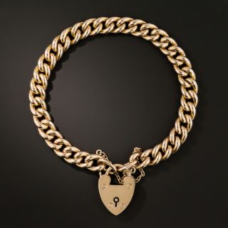 English Victorian Gate Lock Bracelet - 3
