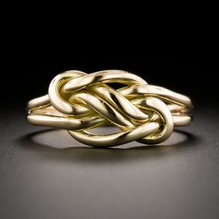 English Victorian Knot Ring - 2