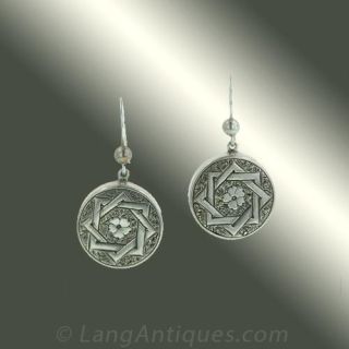 Antique Diamond Earrings 