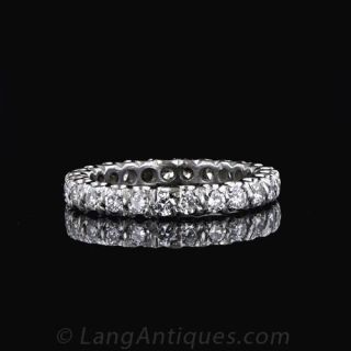 Estate 1.00 Carat Total Diamond Eternity Band