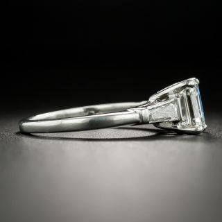 Estate 1.17 Carat Emerald-Cut Diamond Engagement Ring - GIA I VVS2