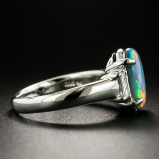 Estate 1.17 Carat Opal and Diamond Ring 