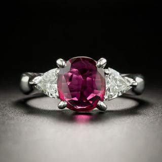 Estate 1.33 Carat Ruby and Diamond Ring - 2