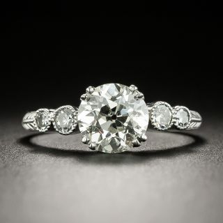 Estate 1.52 Carat Diamond Engagement Ring - GIA K SI2 - 2