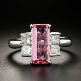 Estate 2.00 Carat Pink Sapphire and Diamond Ring - 1
